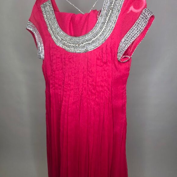 Long Dress (3pcs) Pakistani / Indian Suit SMALL - Picture 6 of 7